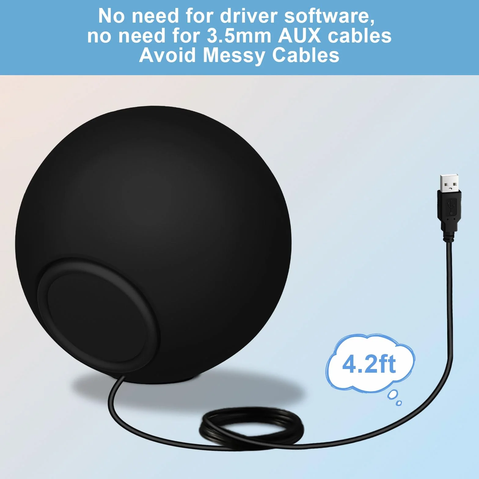 Głośnik PC USB mini do komputera laptopa notebooka Plug and Play