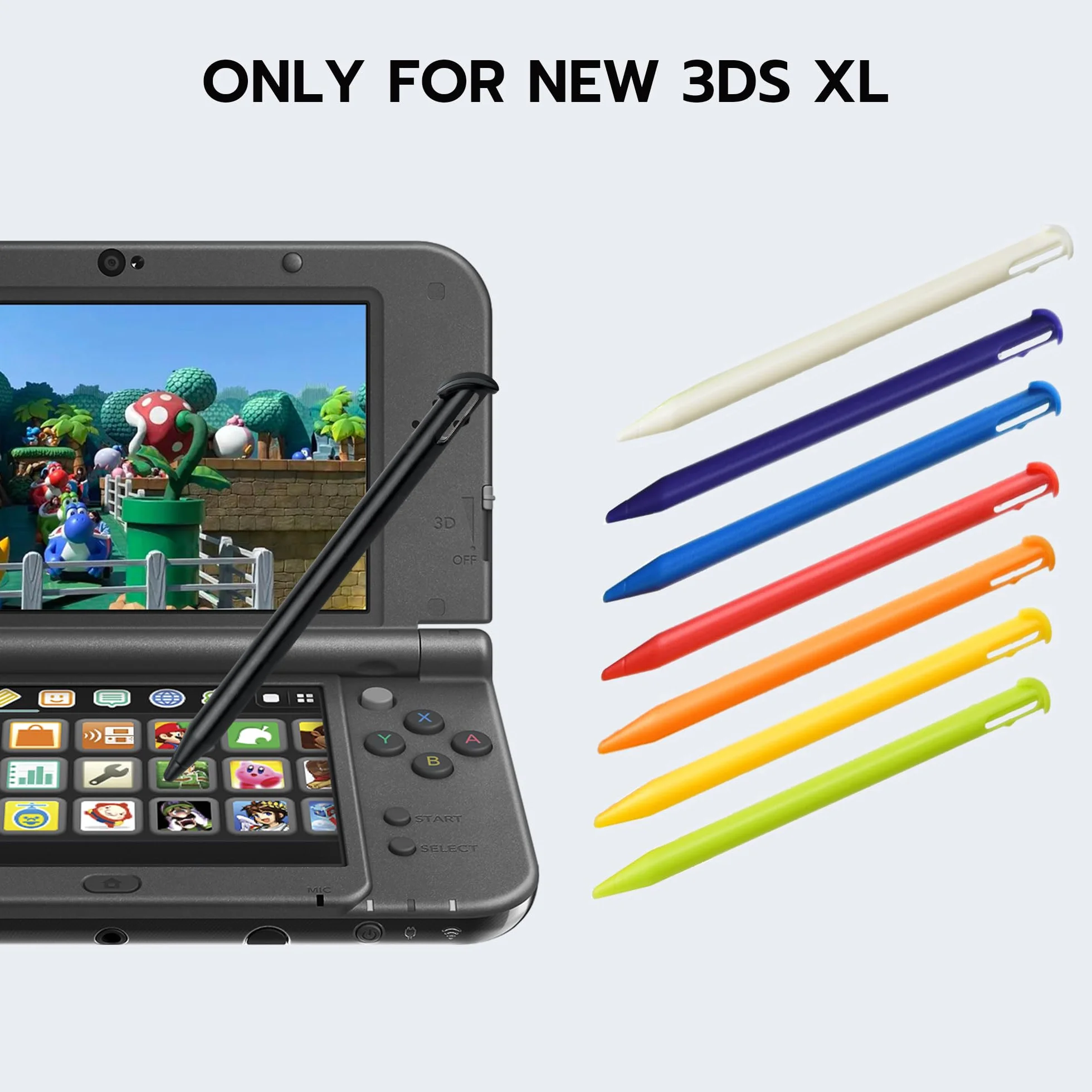 Mcbazel Rysik Stylus Pen do New Nintendo 3DS XL 8 sztuk