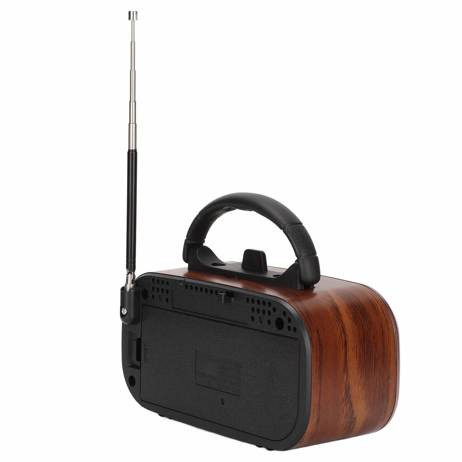 BROLEO Przenośny głośnik radiowy, wiele trybów odtwarzania, wielofunkcyjny głośnik radiowy vintage do wnętrz (RXBT628), BROLEOzi589apkn7-11