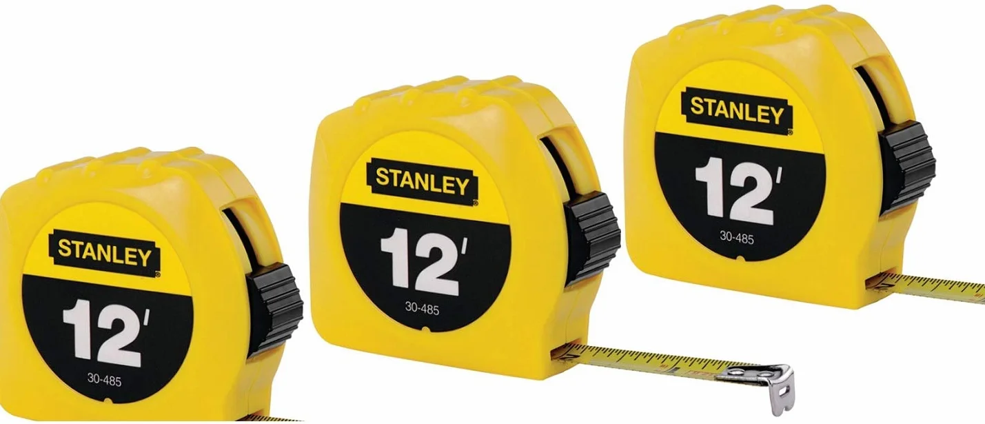 Stanley Narzędzia ręczne 30-485 1/2" x 30 cm reguły taśmy (3-pak)