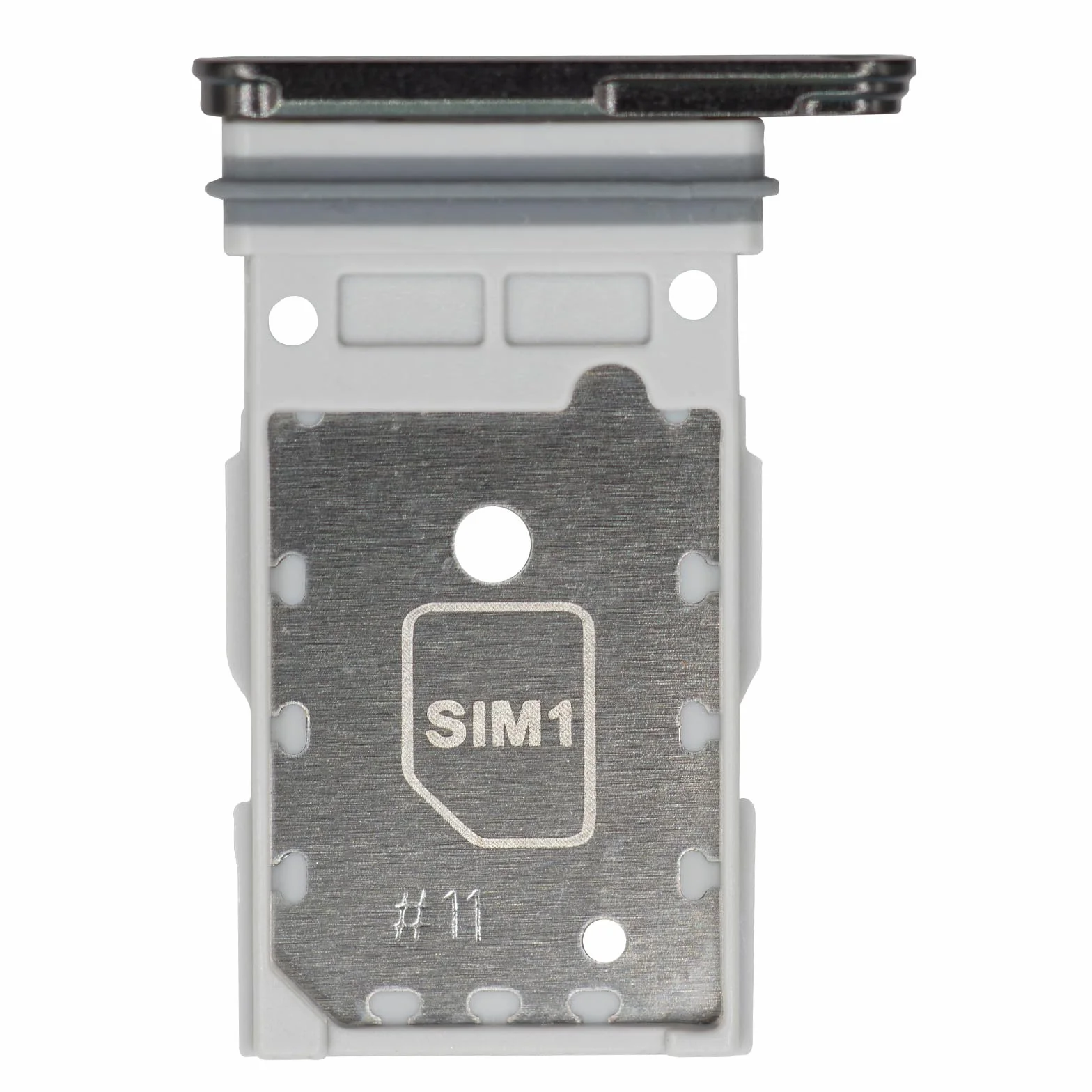 MMOBIEL Ramka do Karty Dual SIM do Samsung Galaxy S24 Ultra - Tacka z Pinezką SIM i Gumowym Pierścieniem Czarny