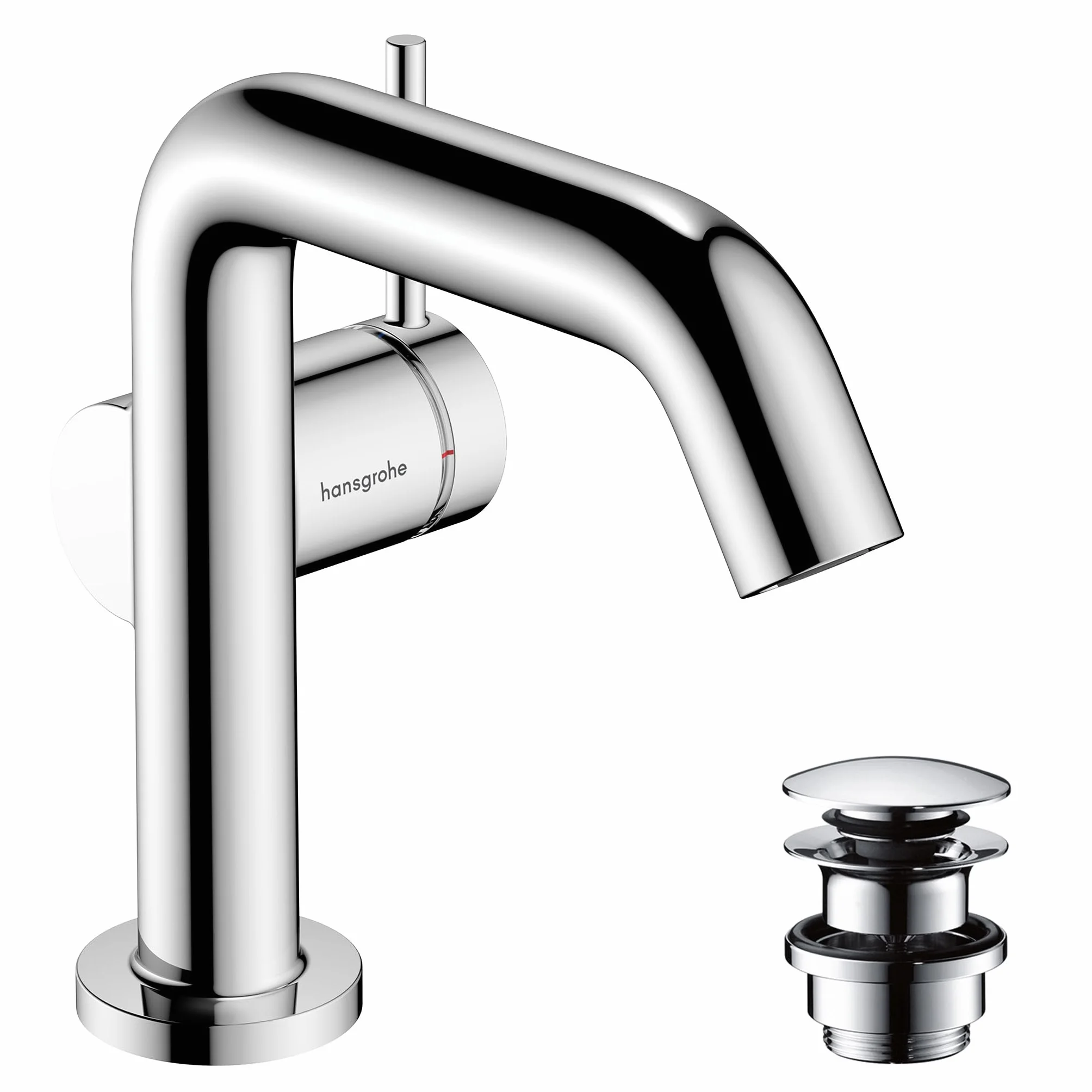 hansgrohe Tecturis S Fine jednouchwytowa bateria umywalkowa chrom 112 mm EcoSmart+ CoolStart