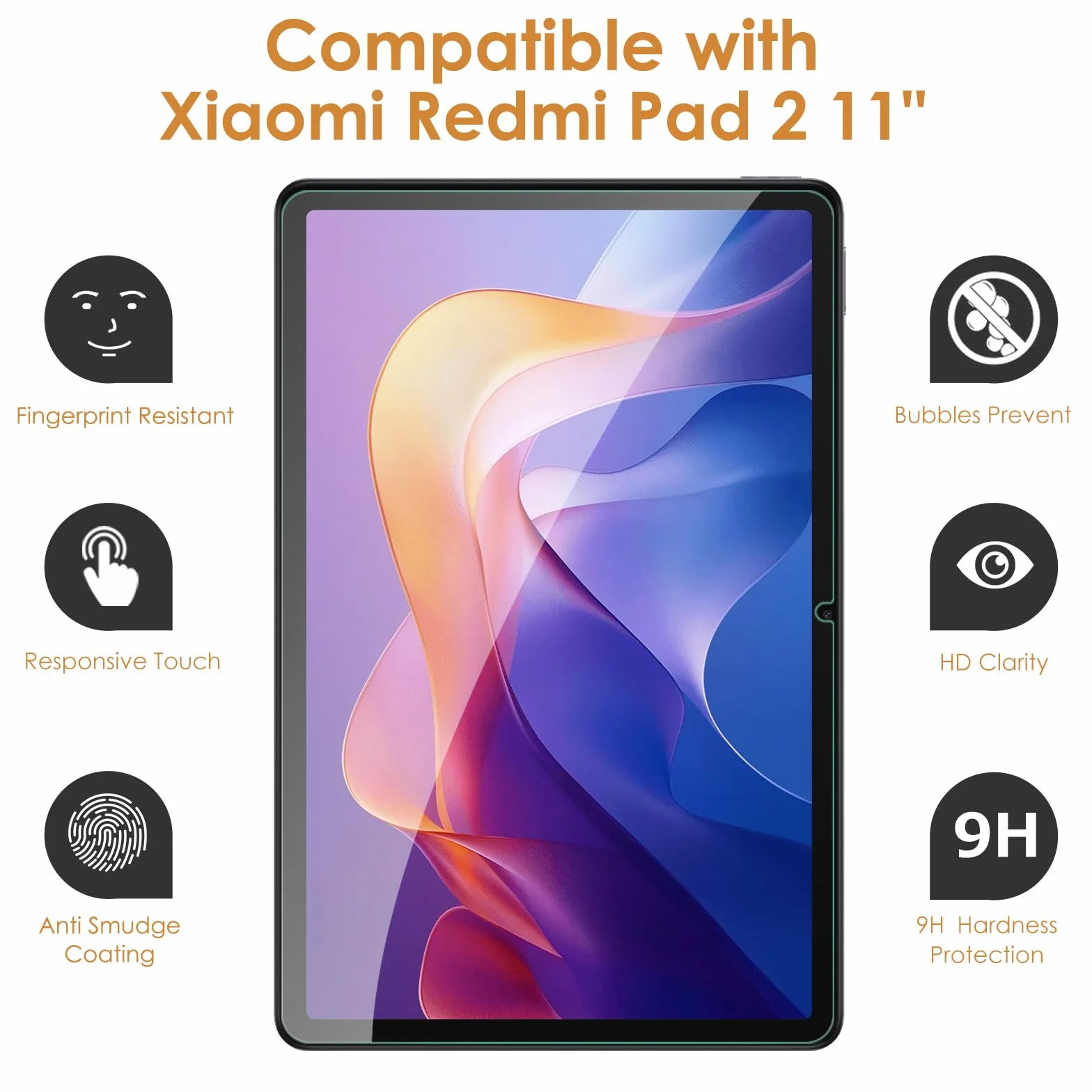 Xiaomi Redmi Pad 2 Pad SE 11" Ochraniacz ekranu szkło hartowane 9H