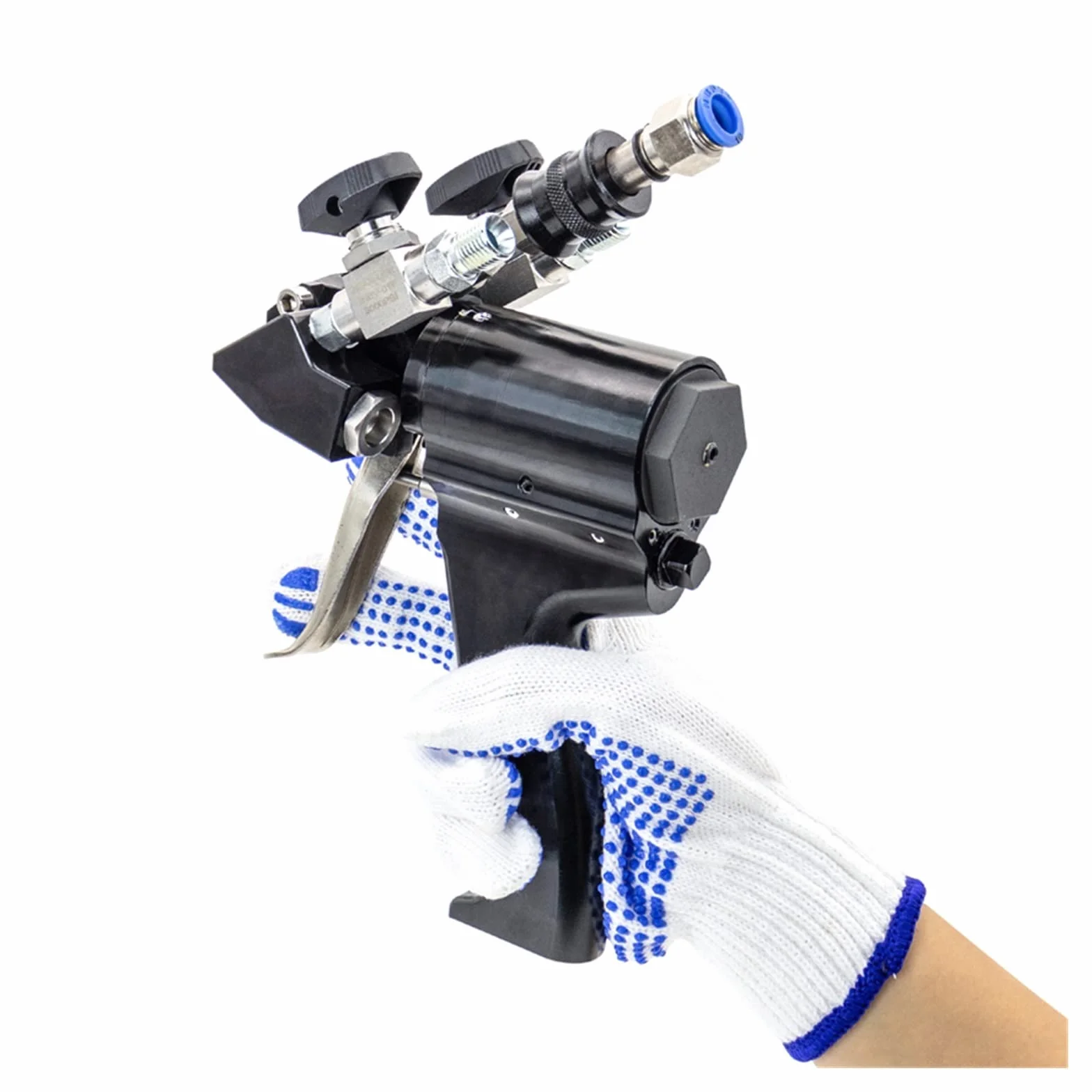 Pistolet natryskowy P2 PU z pianki poliuretanowej Pneumatyczny wysokociśnieniowy pistolet Max.35Mpa 1-12kg/min 0.2-1.2Mpa 1.6MM Przenośny