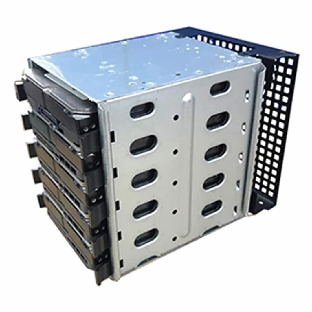 SATA HDD Cage Rack 13 cm 5 x 3,5 obudowa dysku twardego adapter tacy