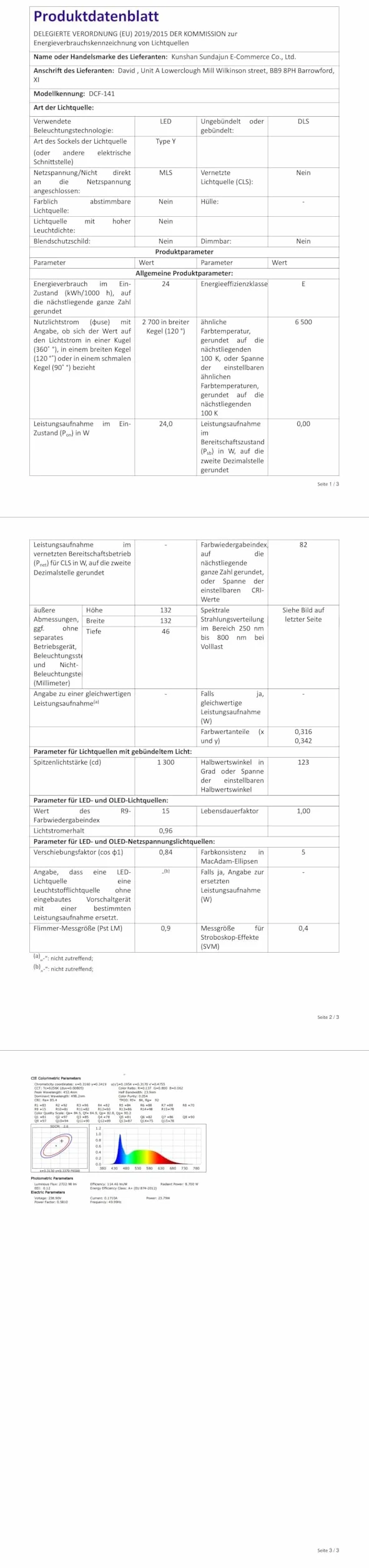 Wentylator sufitowy ze światłem, wentylator sufitowy 50 cm z inteligentną aplikacją, nowoczesna i cicha lampa sufitowa, 3 temperatury barwowe, 6 prędkości do salonu, sypialni, kuchni