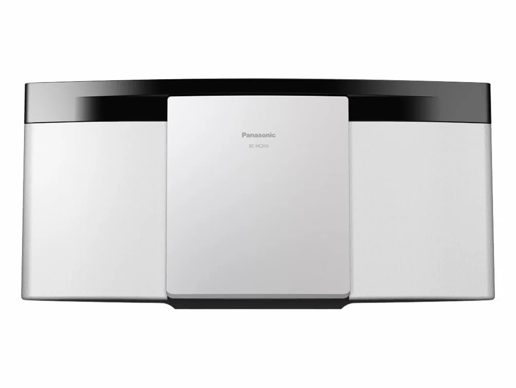 Panasonic SC-HC200 kompaktowa mikrowieża Hi-Fi 20W Bluetooth USB CD biała