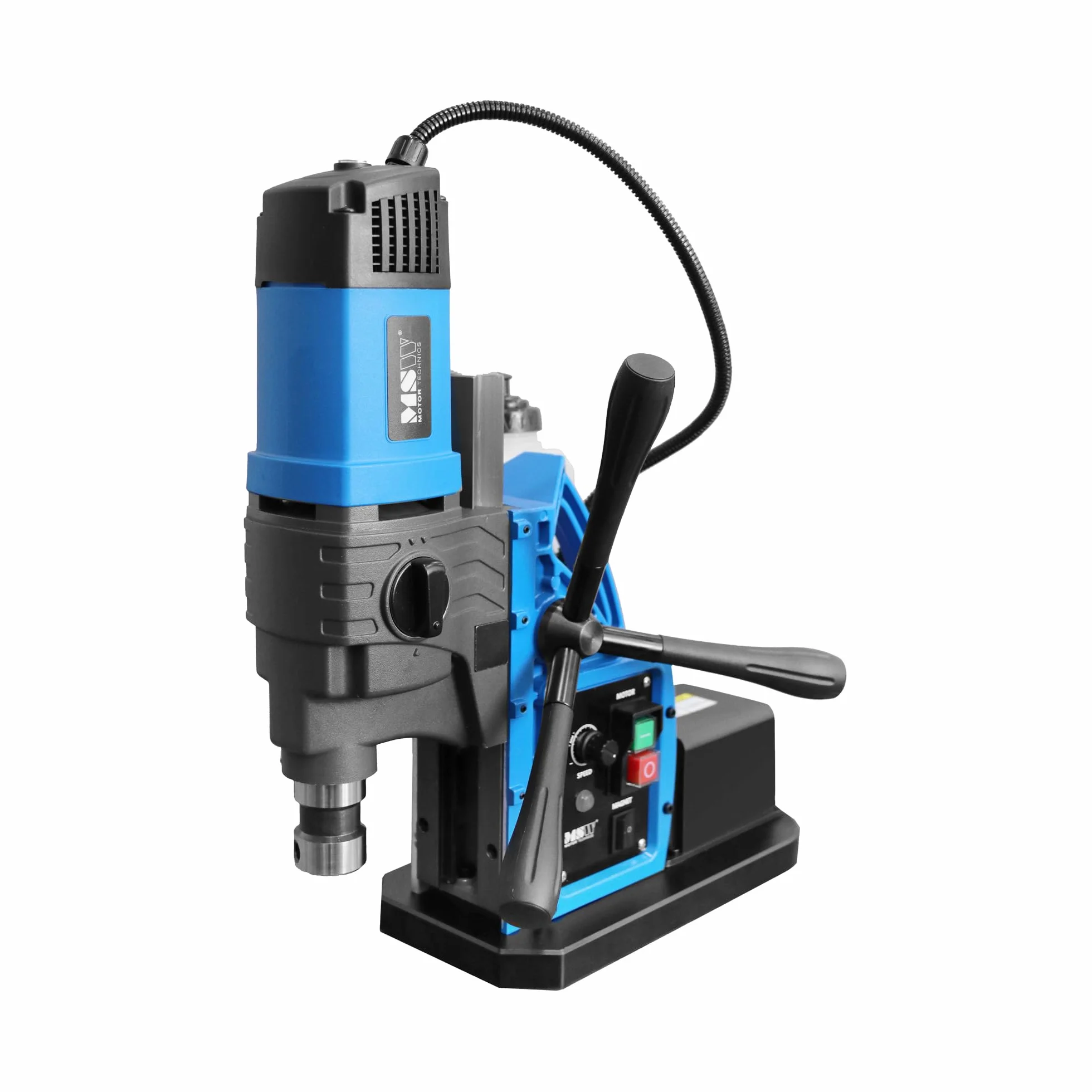 MSW wiertarka magnetyczna z próżnią 1650 W 560 obr./min 3 kN do wierteł 50 mm wiertarka rdzeniowa wiertło magnetyczne