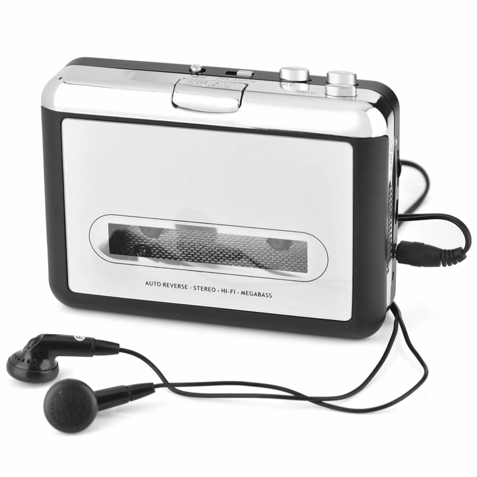 Odtwarzacz Kasetowy USB Kaseta Konwerter CD Mp3 Przechwytywanie Audio z Słuchawkami
