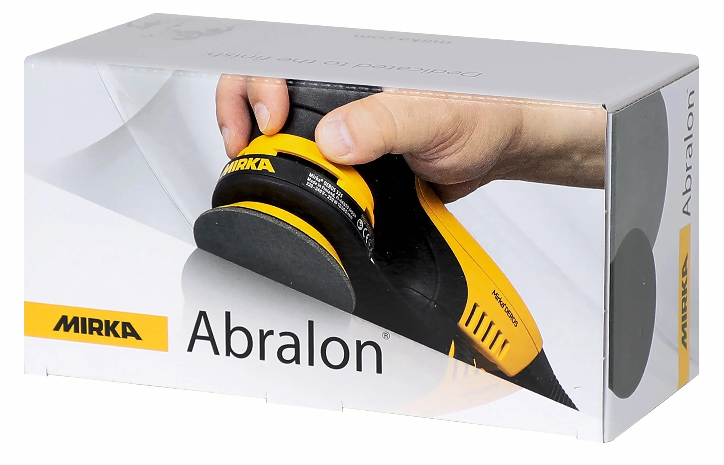 Mirka Abralon ściernica polerska 77 mm rzep 1000 ziarno | Polerska ściernica Mirka Abralon 77 mm z ziarnem 1000 do lakieru drewna plastiku z rzepem łatwa wymiana
