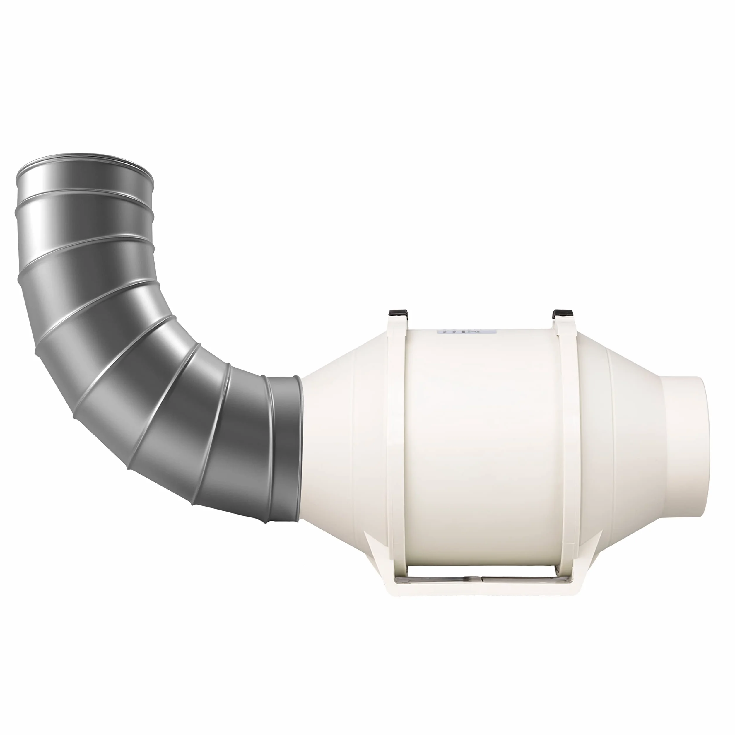 STERR Wentylator Wyciągowy DFA100 Wentylator Kanałowy 100 mm / 4'' - Wentylator Przemysłowy o Niskim Zużyciu Energii