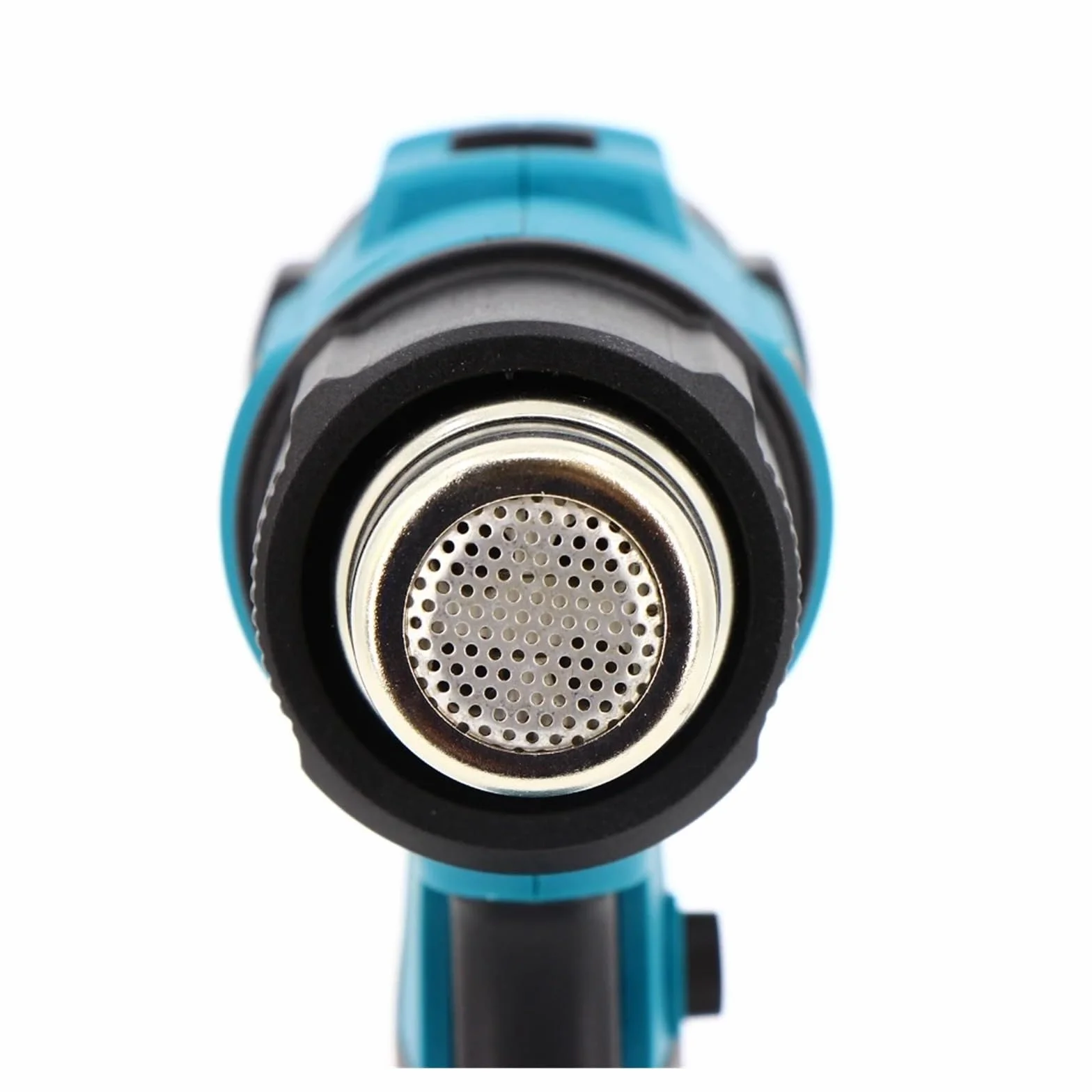 Opalarka 1200W Elektryczna Gorąca Wiatrówka Bezprzewodowy Pistolet Spawalniczy Do Folii Termokurczliwej Z Dyszą Do Akumulatora 18V Do obkurczania PCV, rękodzieła, usuwania farby, fo(Without Battery)