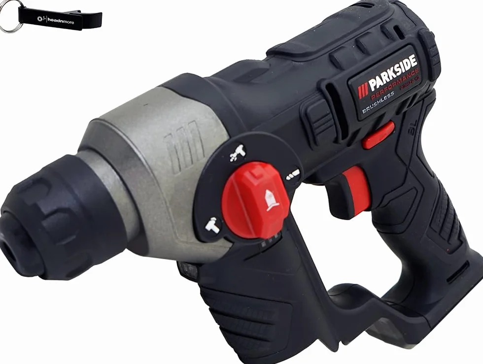 HEADNMORE® Bundle – PARKSIDE PERFORMANCE® 12 V akumulatorowy młot udarowo-obrotowy PBHAP 12 (bez akumulatora) + breloczek do kluczy