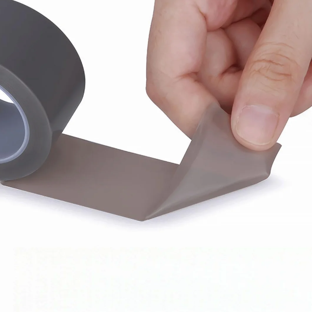 Taśma foliowa PTFE Premium - grubość 0,09 mm ~ 0,25 mm, taśma izolacyjna odporna na wysokie temperatury, 1 rolka(0.25mmx60x10000mm)
