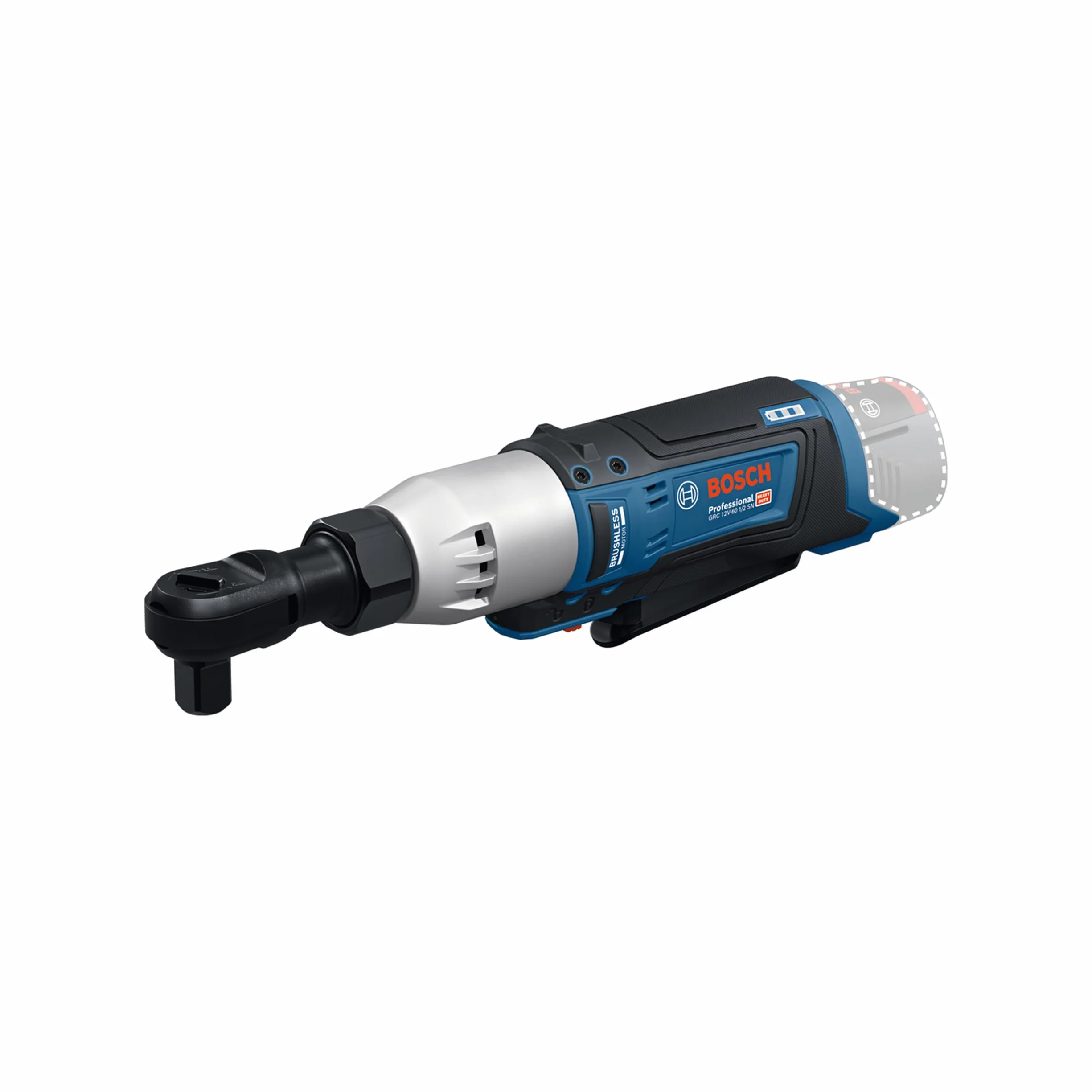 Bosch Professional 12V System Akumulatorowy klucz grzechotkowy GRC 12V-60 1/2 SN