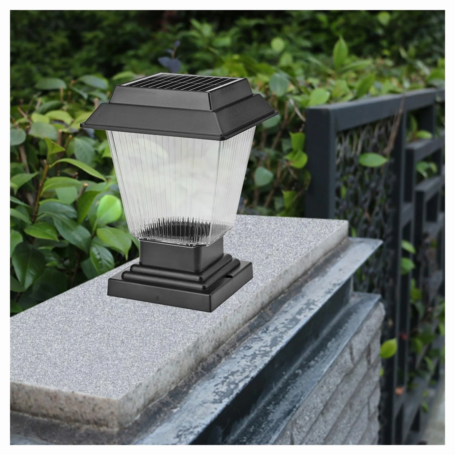 Lampy solarne, latarnie słoneczne Zewnętrzna lampa ogrodowa Światło Uliczna czołowa LED wodoodporna, odporna na deszcz, Villa Park Garden Street Decor Lampa słupku