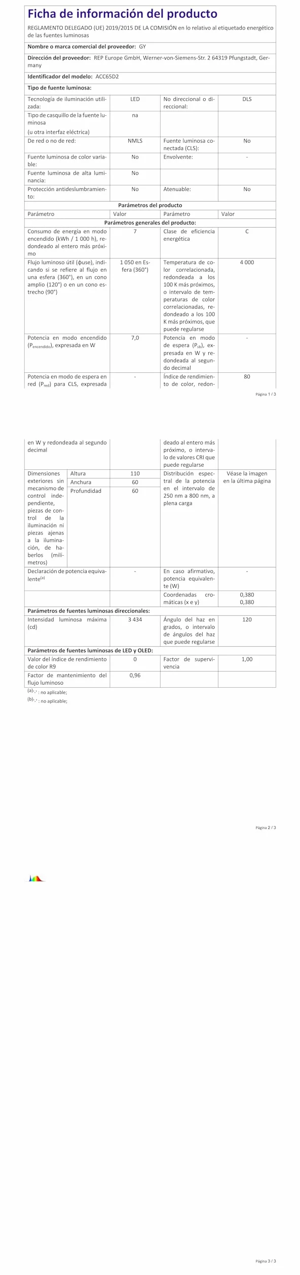 GY Żarówka E27 LED 6,5W 1050LM, Ciepła Biel 3000K, Kąt Wiązki 280°, Nieściemniane, Matowe, CRI>80, Zastępuje Lampa Halogenowe 75W, Pakiet 6 Sztuk