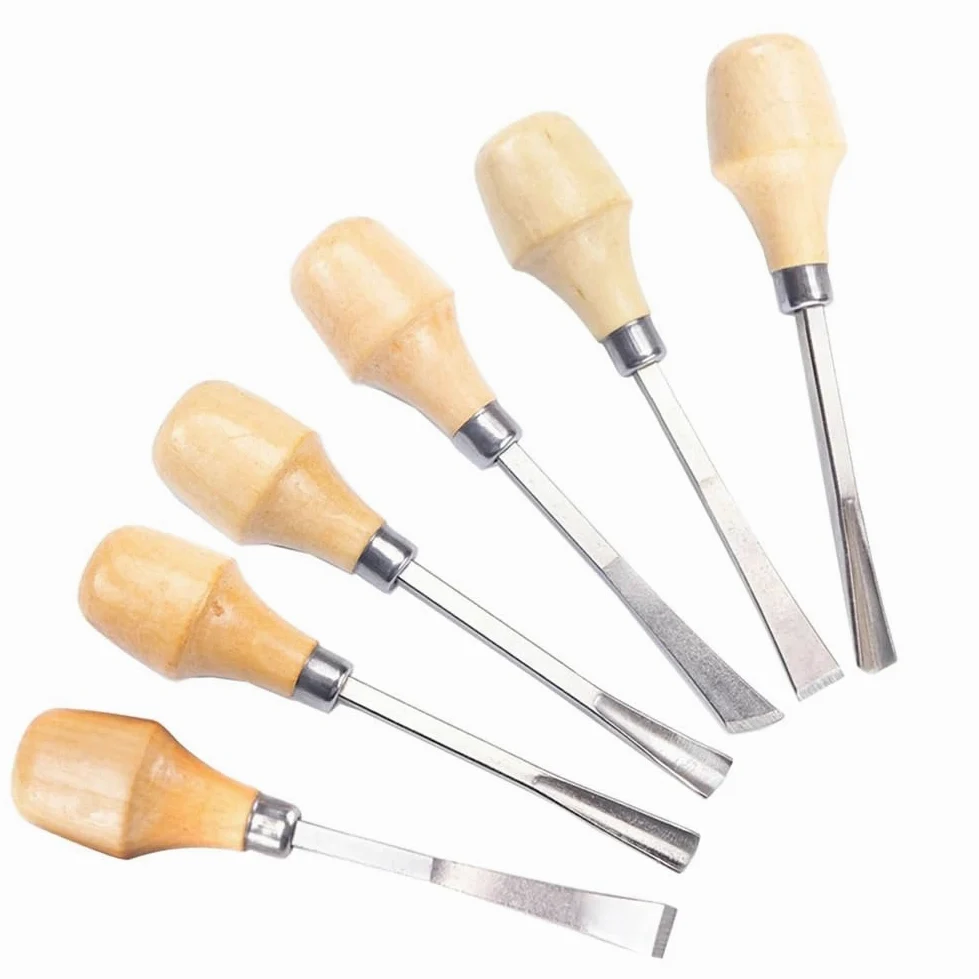 Dłuta ręczne Dłuta do rzeźbienia w drewnie 130 mm Początkujący stolarstwo