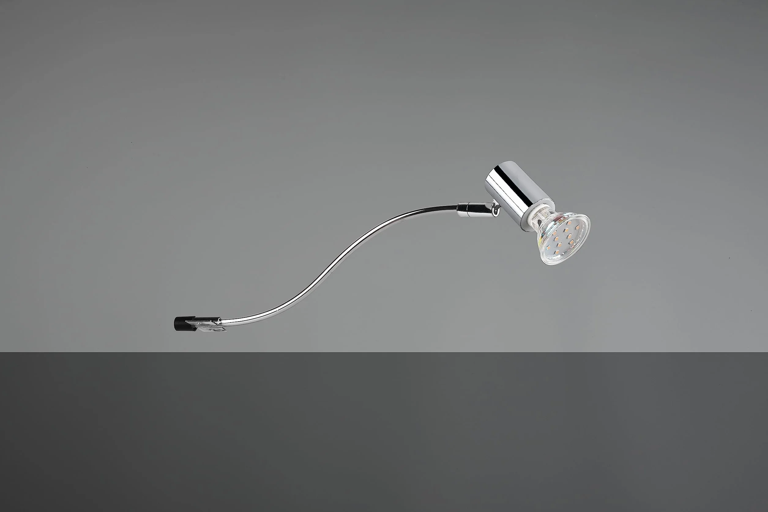 Trio, Aplikacja, Giada 1xGU10, max.5,0 W Korpus: Metal, Chrom L:5,4cm, L:34,0cm, H:11,4cm IP44