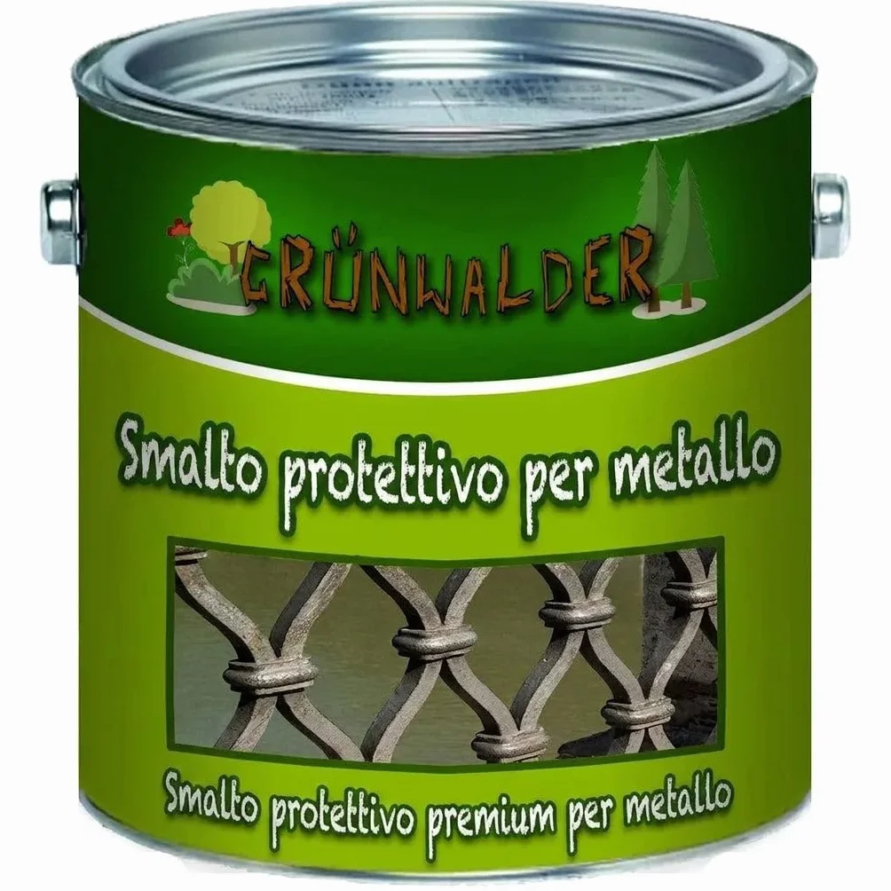 Farba antykorozyjna premium chroniąca przed korozją – pigmentowana farba malarska, łatwa obróbka i odporna na warunki atmosferyczne w kolorze jasnoszarym i czerwono-brązowym