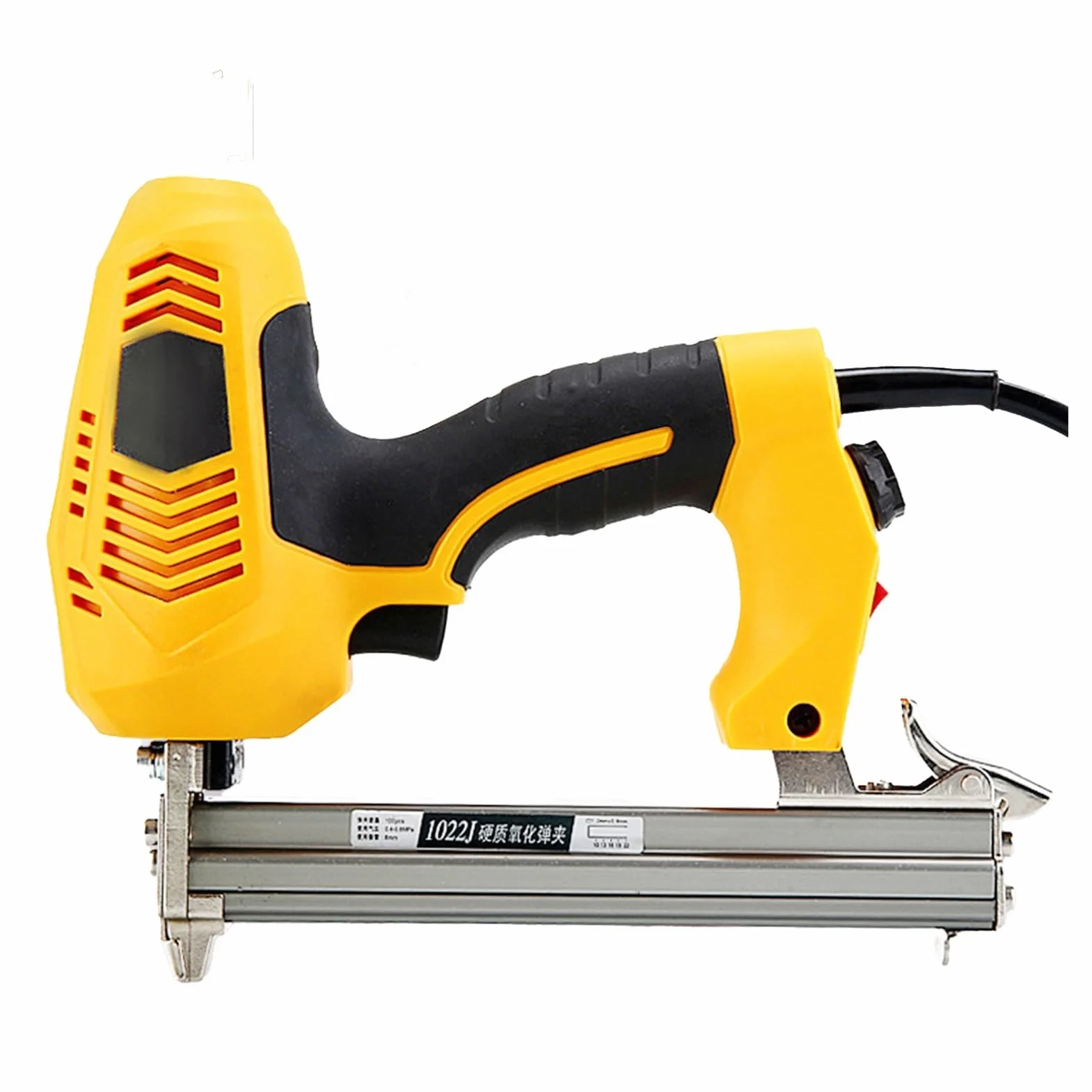 2300W elektryczny pistolet do gwoździ U gwoździarka zszywacz zszywacz do drewna zszywacz do mebli elektronarzędzia do baterii