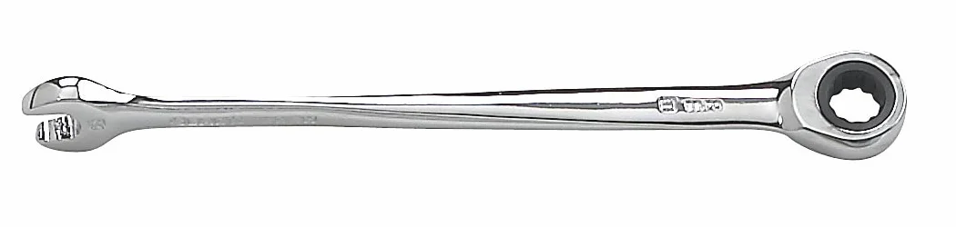 GEARWRENCH 85888 X-Beam zestaw kluczy płasko-oczkowych z grzechotką, metryczny, 12-częściowy