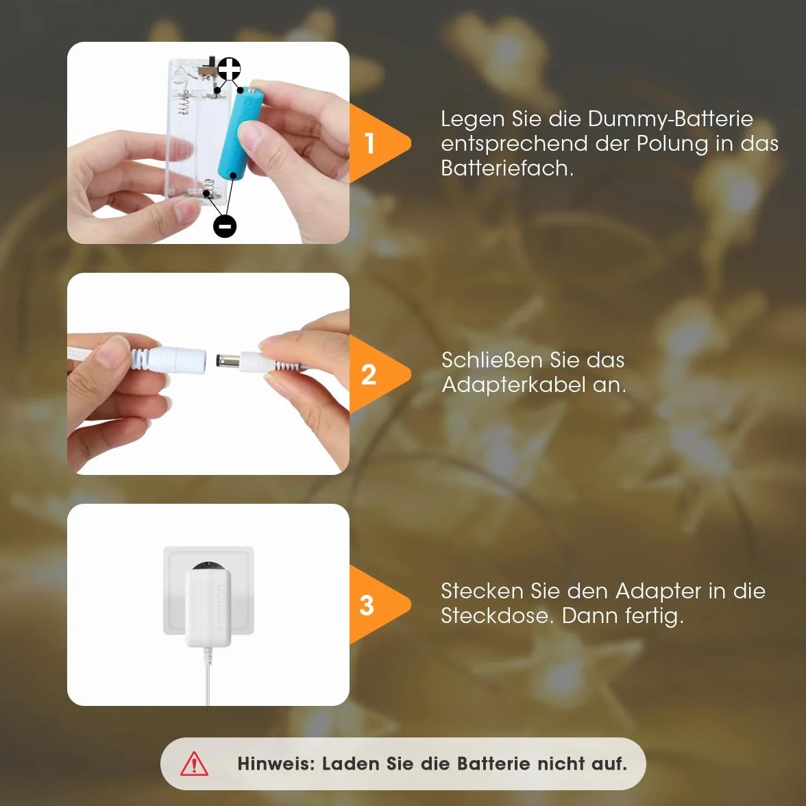 Zasilacz AIEVE 3 V zamiennik 2 baterii AA kompatybilny z termostatem Bosch Homematic IP Eve Thermo Smart Home