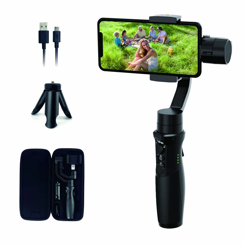 Hohem Stabilizator do Smartfona Czarny 32 cm