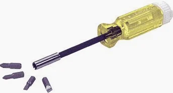 CRL 20 cm magnetyczny śrubokręt z czterema bitami