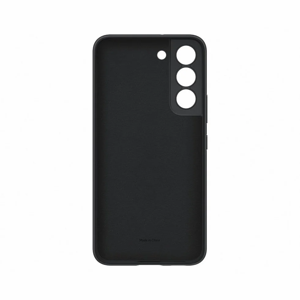 Galaxy S22 S901 Silicone Cover Black