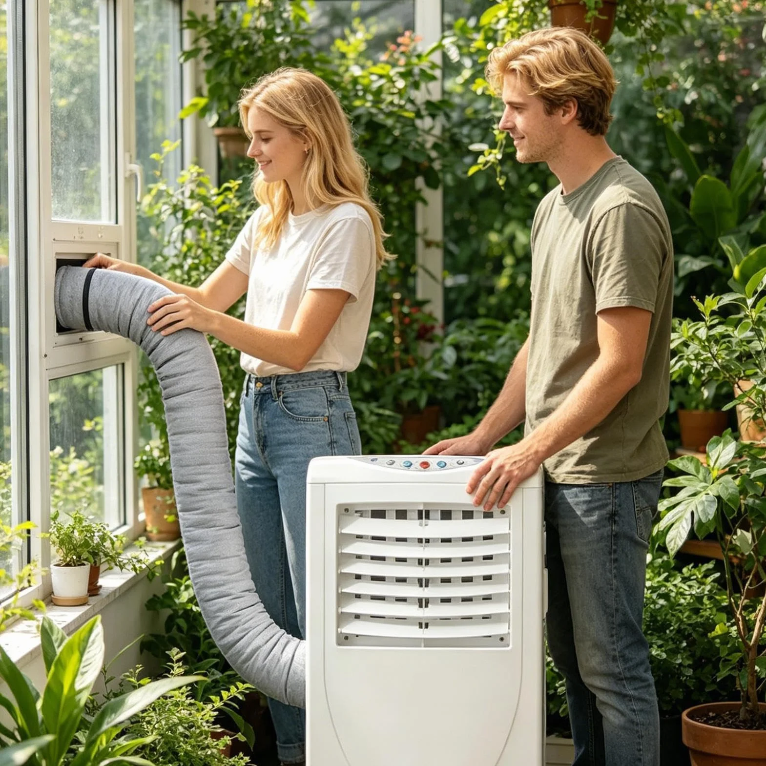 Osłona izolacyjna rury AC, przenośny klimatyzator, rękaw węża z 3 regulowanymi paskami, redukujący ciepło, owijka kanału wydechowego, do okna, ściany, garażu, kampera, wydajność chłodzenia, do użytku