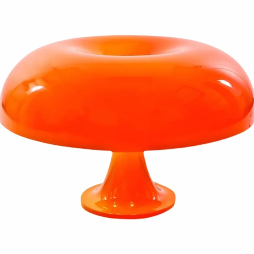 Lampa Spotaxe Champignon Orange, lampy LED, trwałe, bezpieczne i przyjazne dla środowiska, do dekoracji wnętrz, studia, sypialni, jako prezent, ciepła dioda świecąca w zestawie
