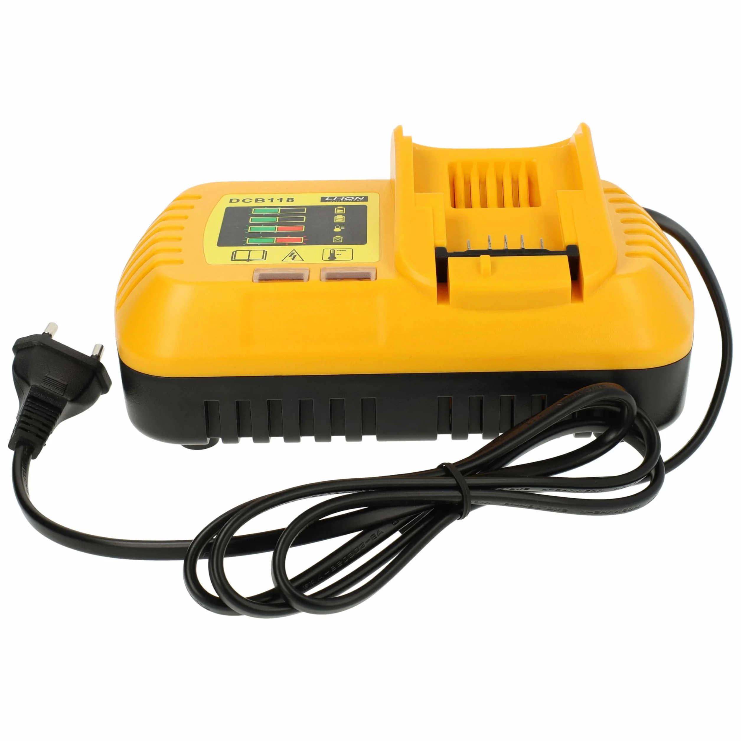 vhbw Wymiana szybkiej ładowarki do Dewalt DCB118 do akumulatorów narzędziowych