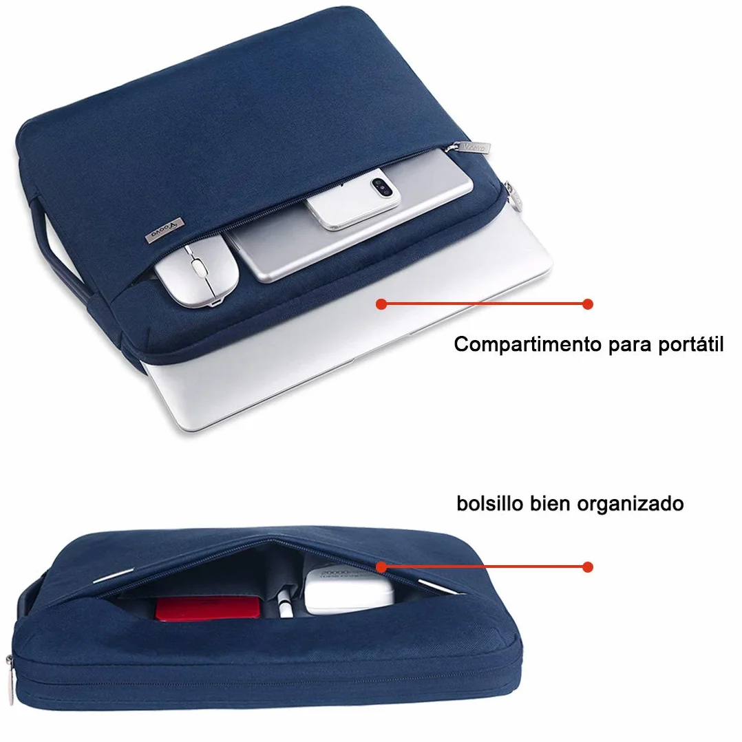 Voova 360°ochrona Pokrowiec na Laptopa, Futerał na Laptopa Torba Etui na 15,6 cala Kompatybilny z MacBook Pro 16,Acer ConceptD 16,Lenovo 16,Inspiron 16,Ideapad 15.6
