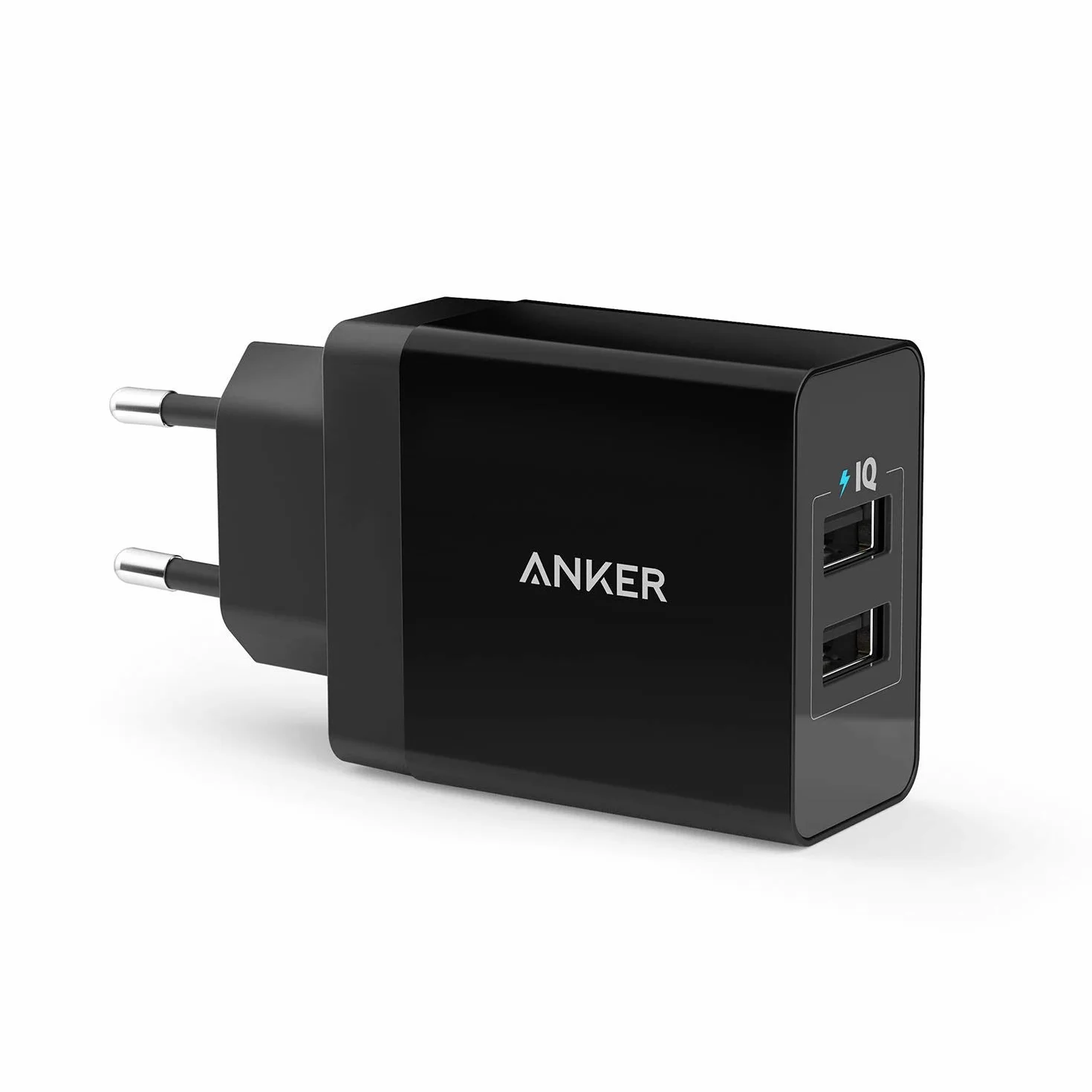 Anker 24W 2-Port USB Charger PowerIQ Technology