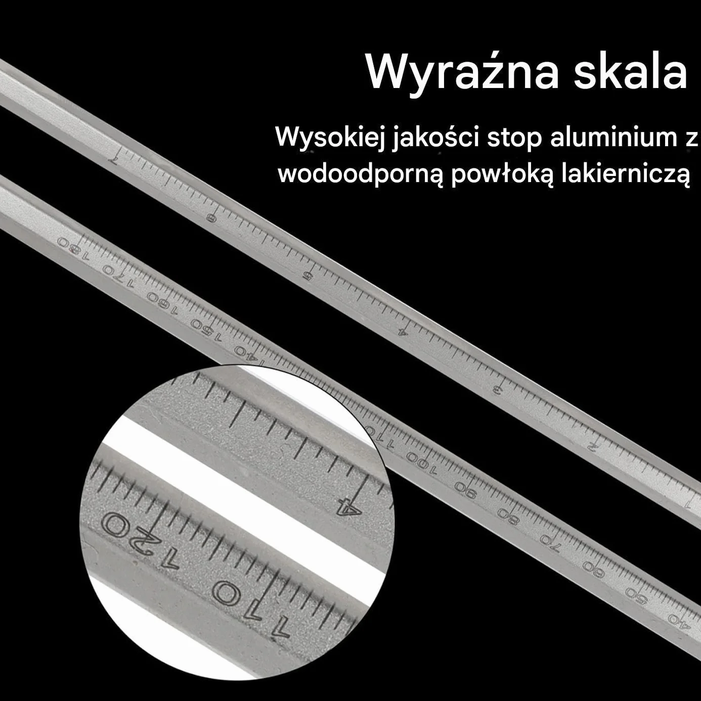 Linijka Stolarska Przeznaczona Do Znakowania - Precyzyjny I Antypoślizgowy Uchwyt,Linijka Do Prostego I Łukowego Zaznaczania W Stolarstwie - Budowy Renowacji Rzemiosła Dla Profesjonalistów I