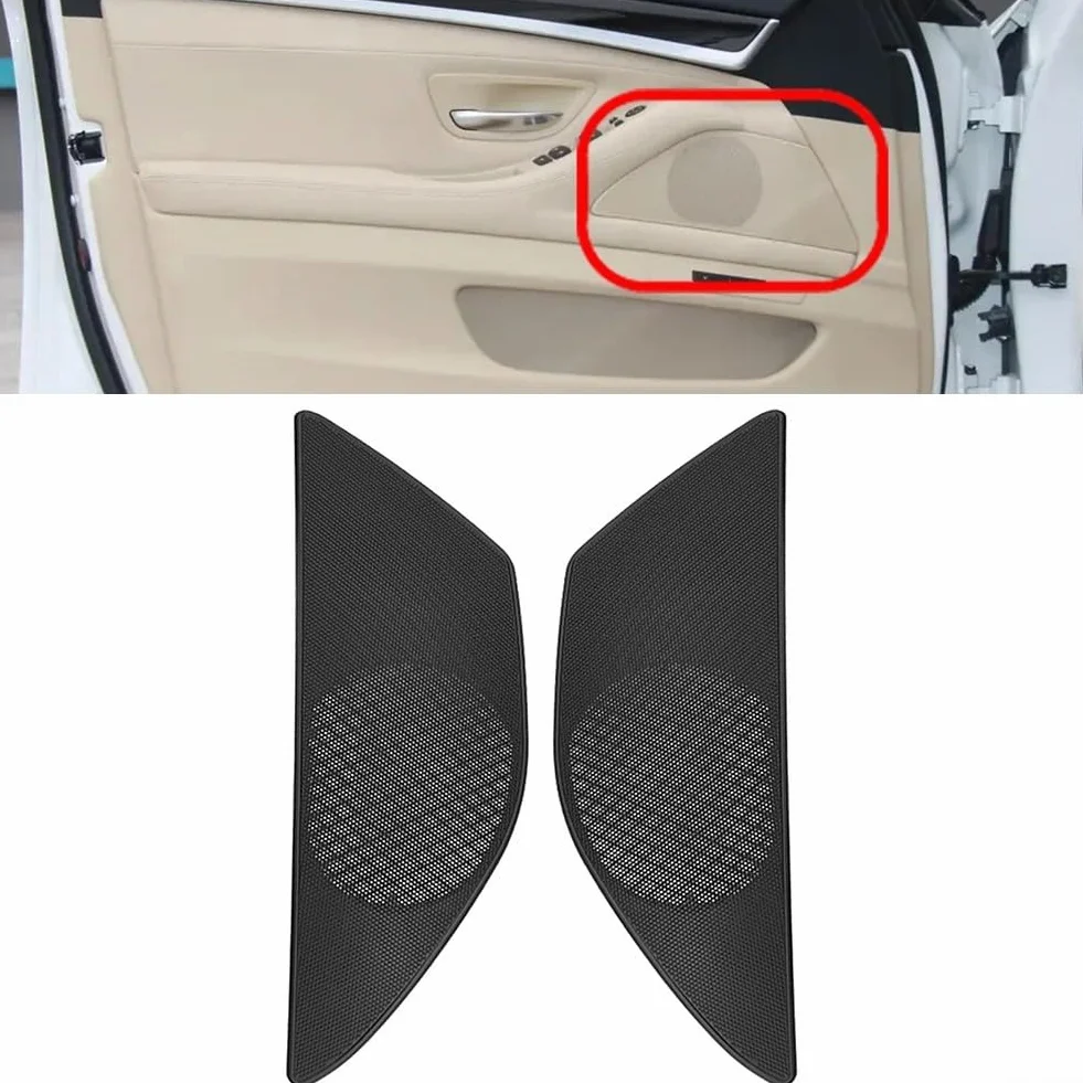 2 szt. Osłona przedniego głośnika do modeli BMW serii 5 Sedan i Touring dla F10 F11 F18