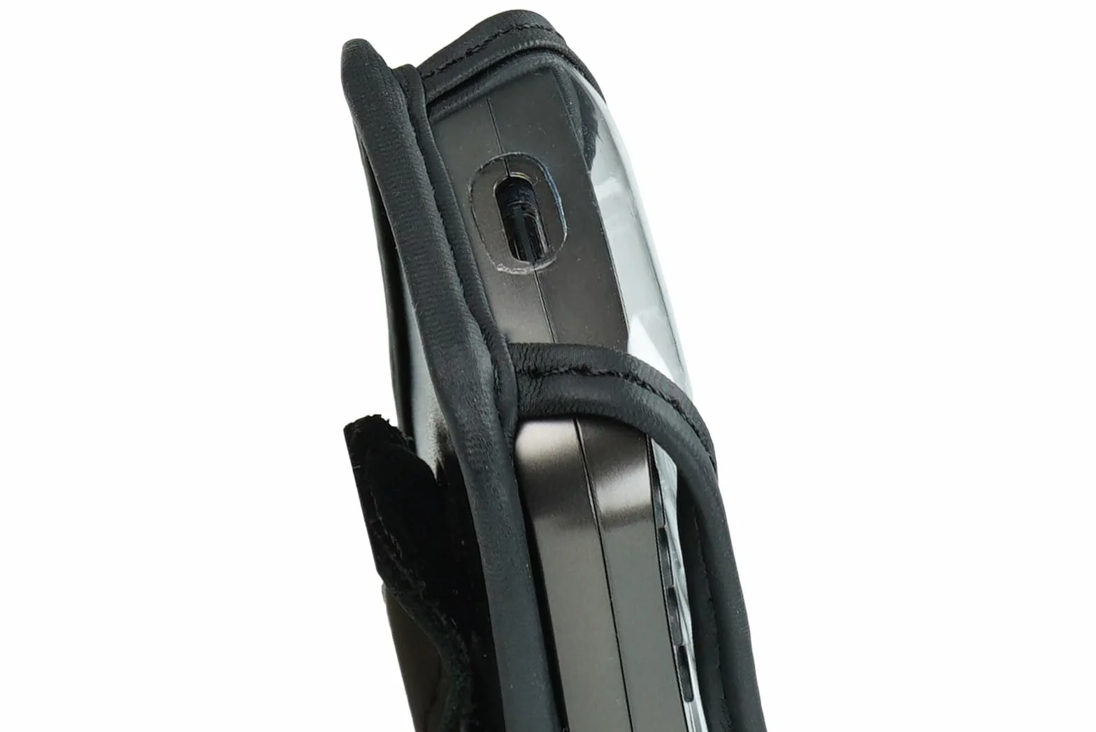 Skórzane etui z klipsem do paska kompatybilne z Nokia 3210 (2024) czarne