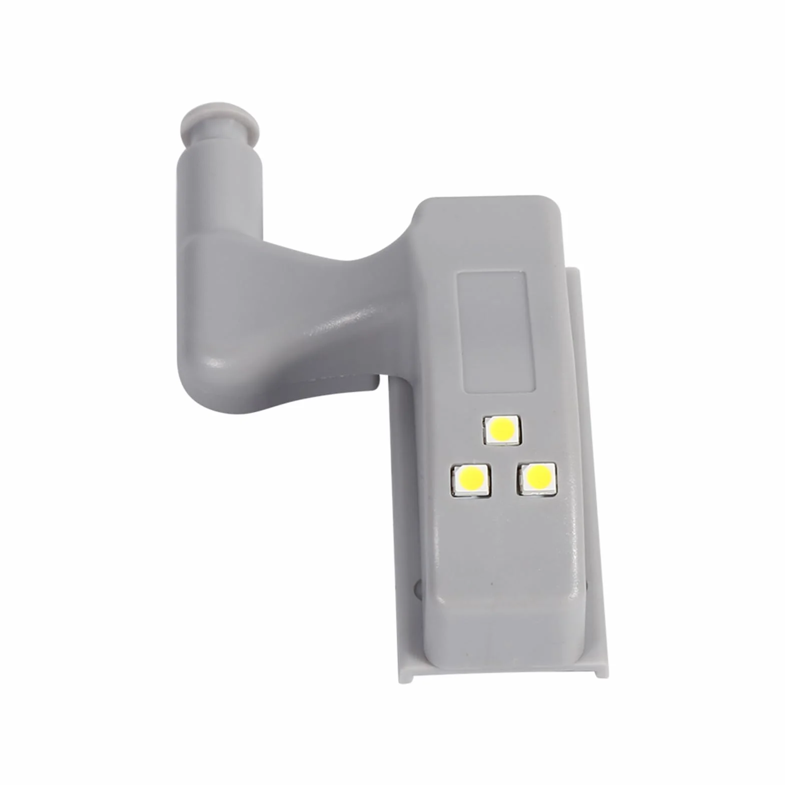 LED Czujnik Oświetlenia do Szafek, 10 Sztuk, Zawiasowe Lampki Nocne, Ciepła Biel, Automatyczne Włączanie, do Kuchni i Szaf