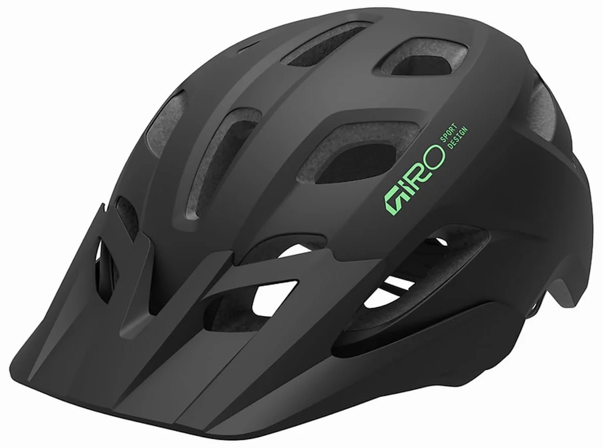Giro - Tremor Child Kaski - Nastolatki Unisex - Sprzęt ochronny, kask rowerowy, kask rekreacyjny, czarny/zielony, UC