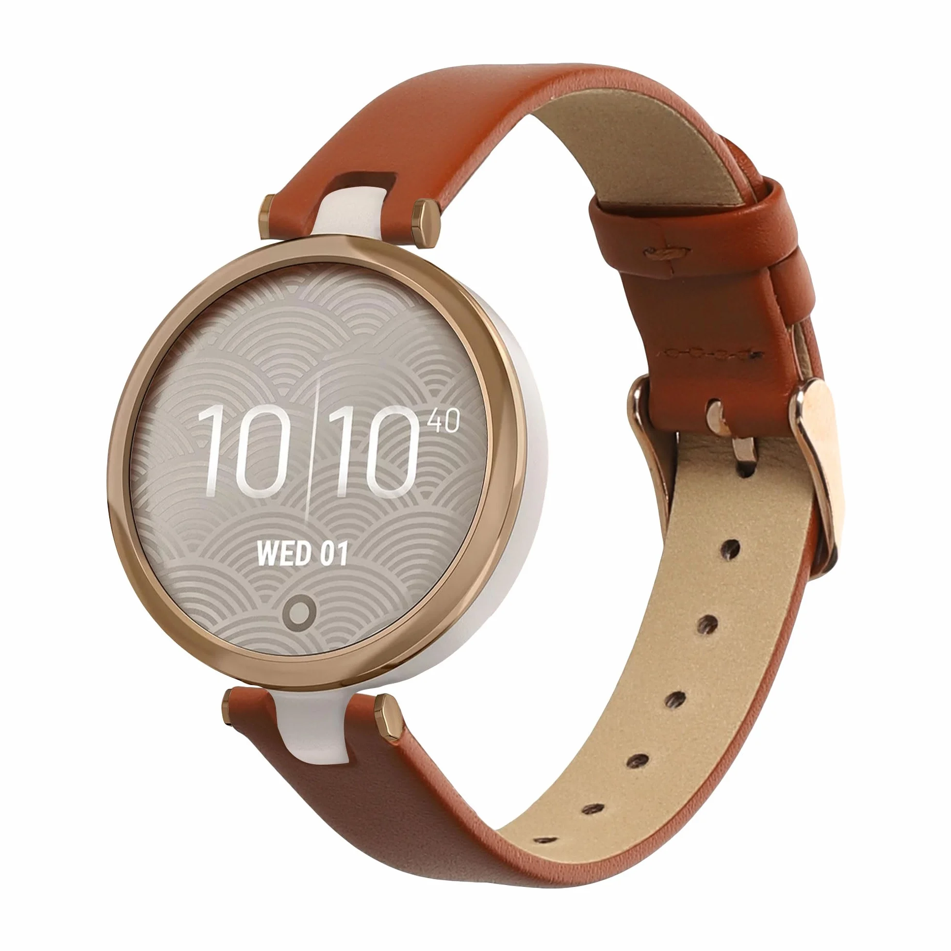 kwmobile Pasek z prawdziwej skóry do Garmin Lily Sport, zamiennik fitness tracker, 16 mm, skóra