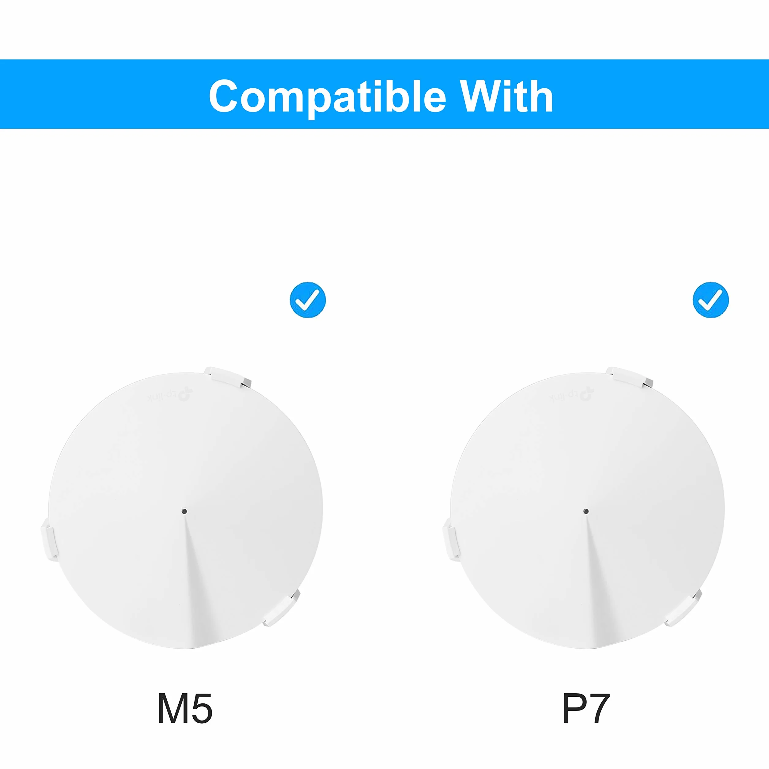 Uchwyt Ścienny VHB Stick On do TP-Link Deco M5 i P7 Whole Home Mesh WiFi - Mocny Samoprzylepny (3 Szt.)