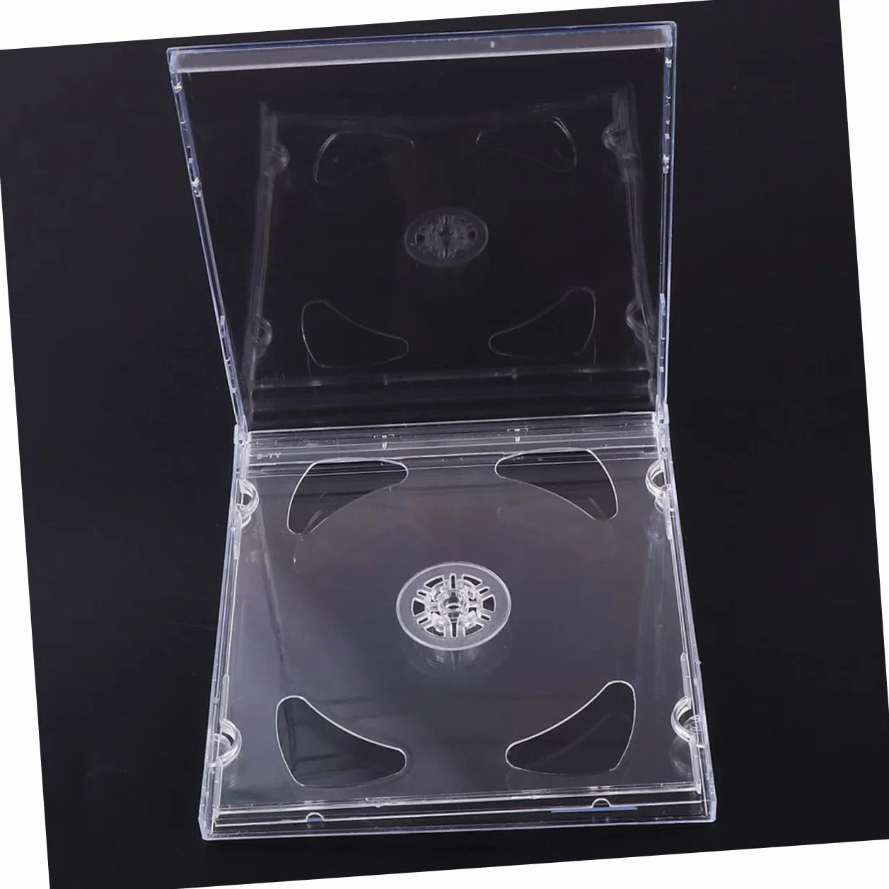 Cabilock 9kawałki Sztuk Przezroczystych Etui Płyty Cd i Dvd Akrylowe Pojemniki Do Przechowywania Ochrona i Organizacja Płyt Do Podróży i Domu