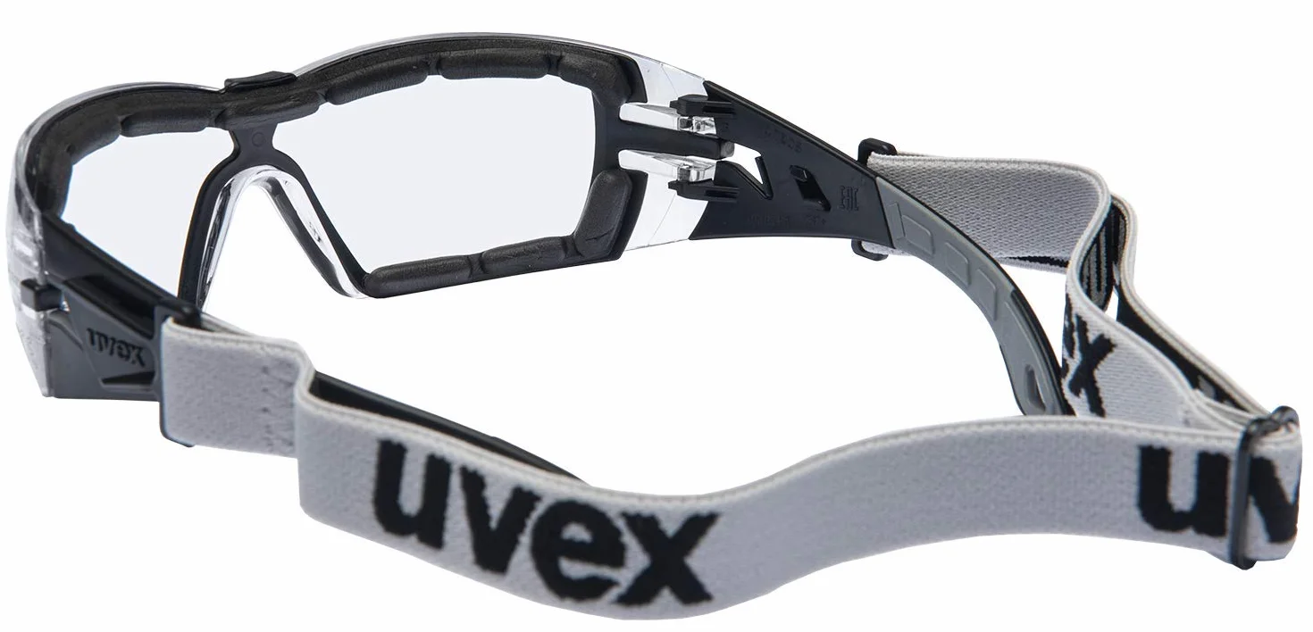 Uvex Pheos Guard Okulary, Szary, M