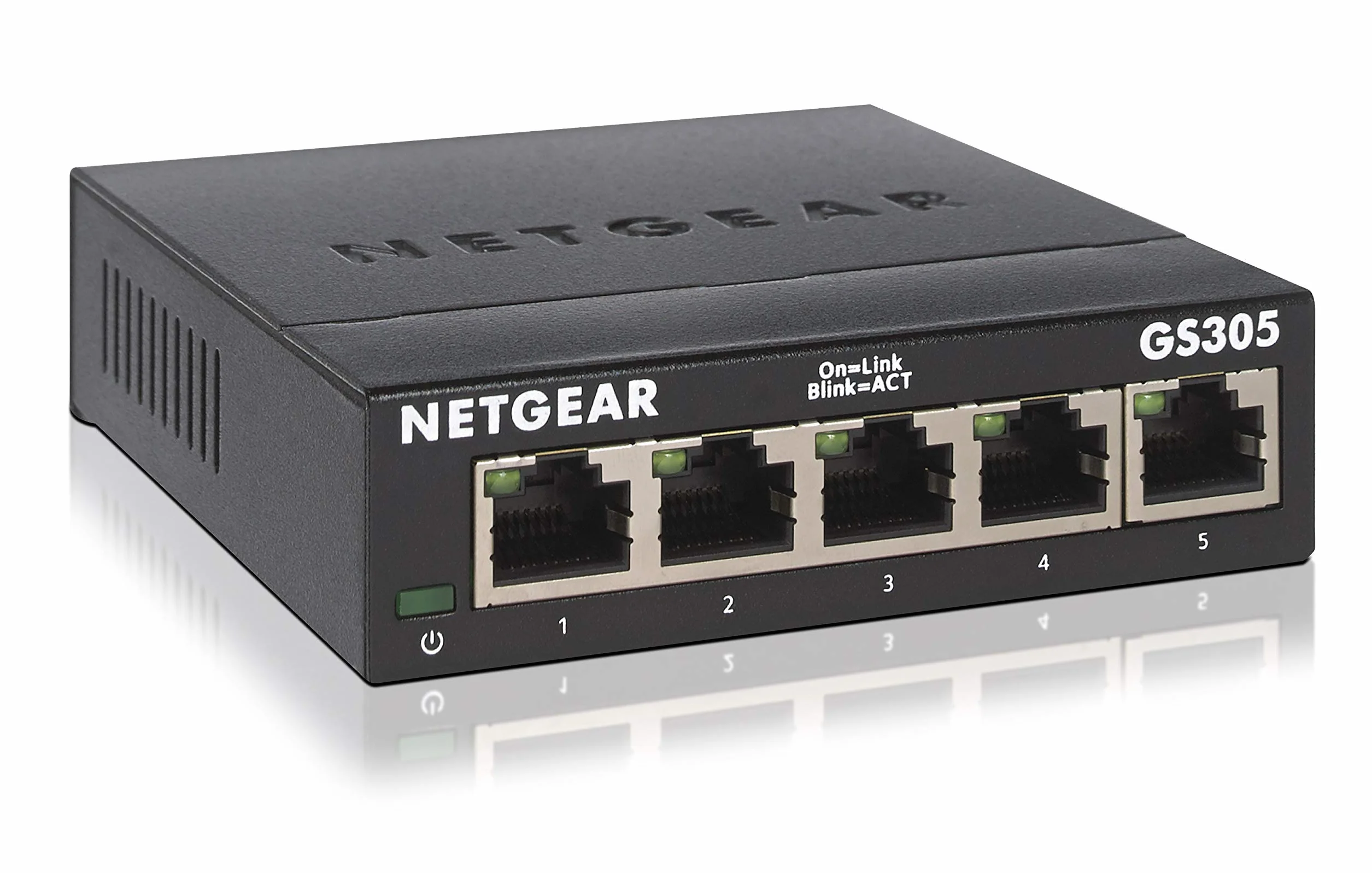 NETGEAR GS305 5-portowy przełącznik sieciowy gigabitowy LAN Ethernet
