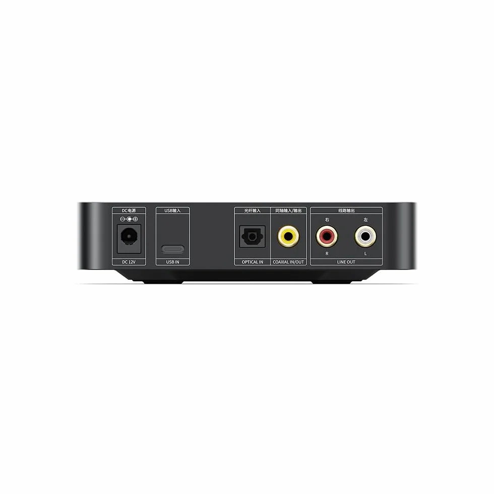 FiiO K11 DAC wzmacniacz słuchawkowy 6,35 mm 4,4 mm RCA 1400 mW 384 kHz/24 bit DSD256 czarny