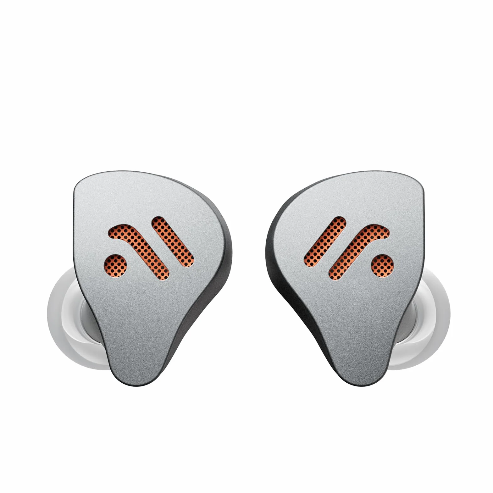Fosi Audio IM4 Słuchawki Douszne HiFi Otwarty Tył N52 Podwójny Magnes 2-Pin Kabel 3,5 mm Srebrny