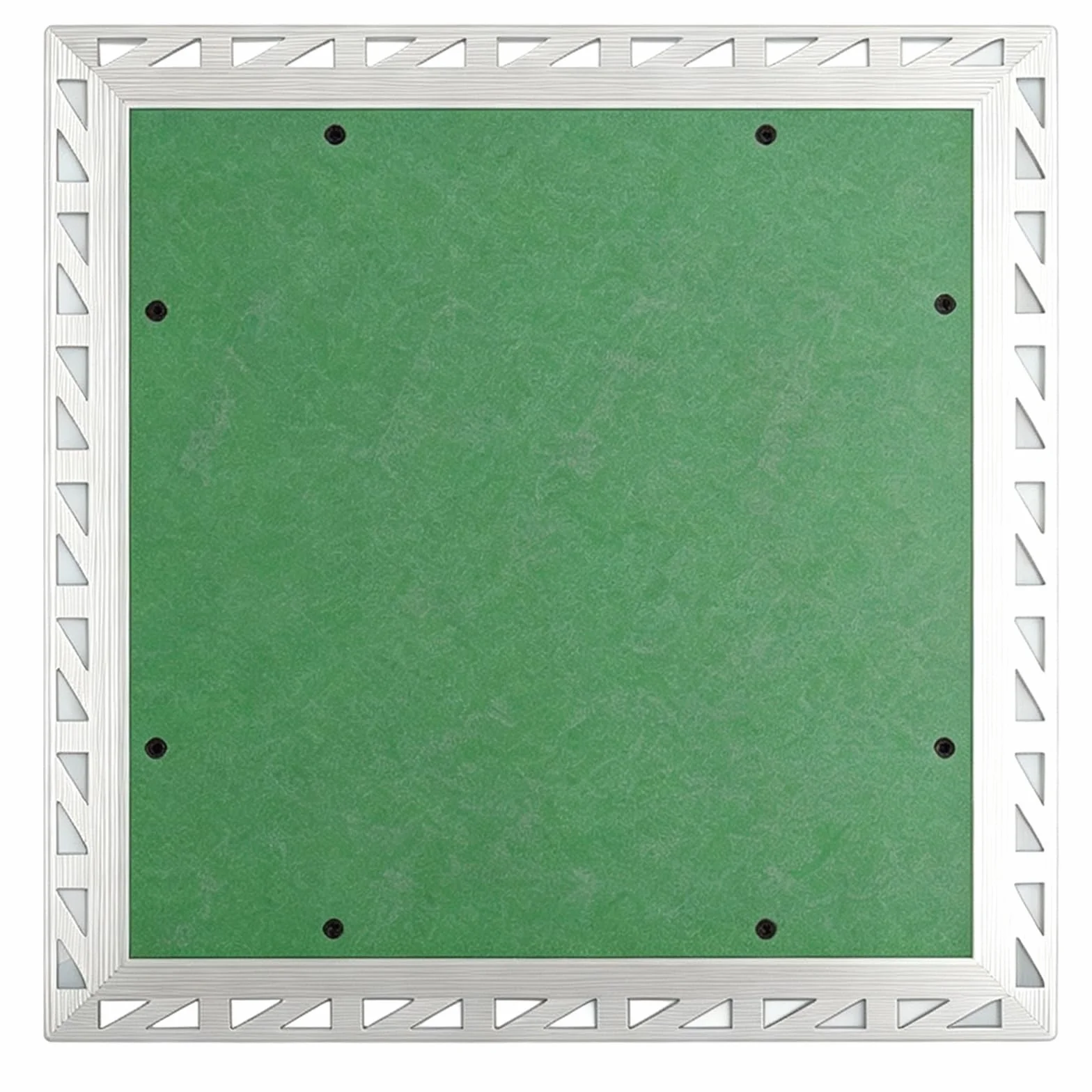 Panel Rewizyjny do Płyt Gipsowo-kartonowych, Wodoodporna Rama Aluminiowa | Bezspoinowe, Gładkie i Estetyczne Łączenie, Wpuszczane, do Sufitów i Poddaszy(400x400)