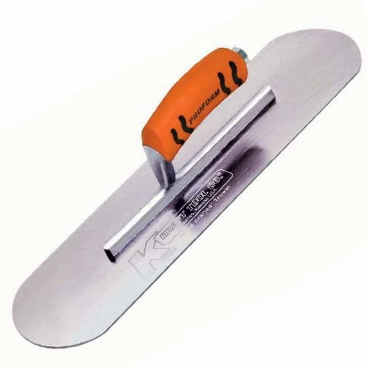 Kraft Tool CF325PF szwedzka szwedzka kielnia basenowa SS z uchwytem ProForm - trzpień 7,5 cm, wielokolorowa, 25 x 7,5 cm