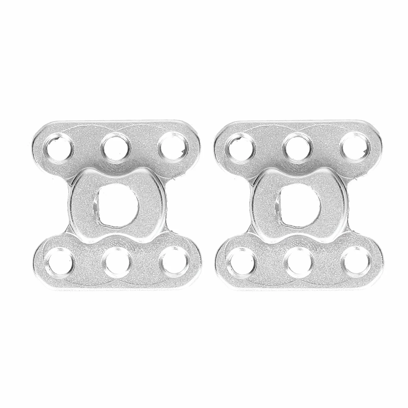 2 Sztuk Sprzęgło Kołnierzowe ze Stopu Aluminium 6mm D Otwór Lekki Sprzęgło Kołnierzowe Złącze łożyska Złączki Złącze Silnika
